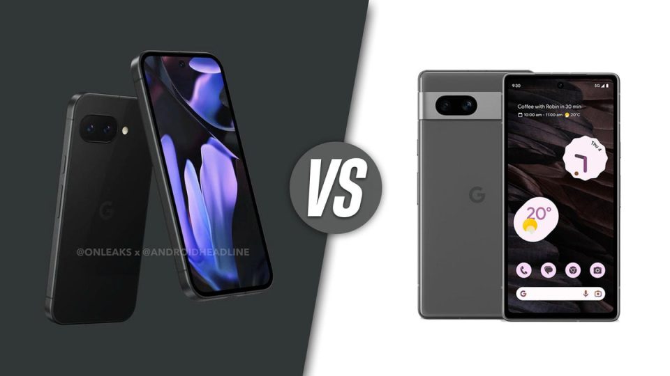 Pixel 9a vs Pixel 7a مقایسه مقدماتی: فقط دو سال است ، اما تکامل گسترده است