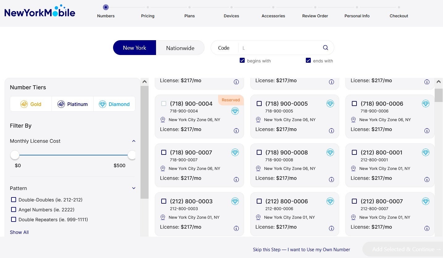 New York Mobile به شما امکان می دهد تا یک شماره تلفن غرور را برای ارتقاء شغل خود یا پشتیبانی از تیم مورد علاقه خود مجوز دهید. | Image اعتبار جدید York Mobile-T-Mobile MVNO New York Mobile تا 15،000 دلار برای شماره تلفن غرور هزینه دارد