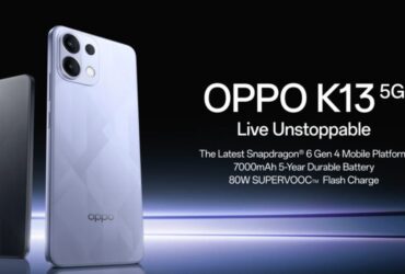 OPPO K13 5G با باتری Snapdragon 6 Gen 4 ، 7000mAh و شارژ سریع 80 وات در هند راه اندازی شد. فروش از 25 آوریل آغاز می شود