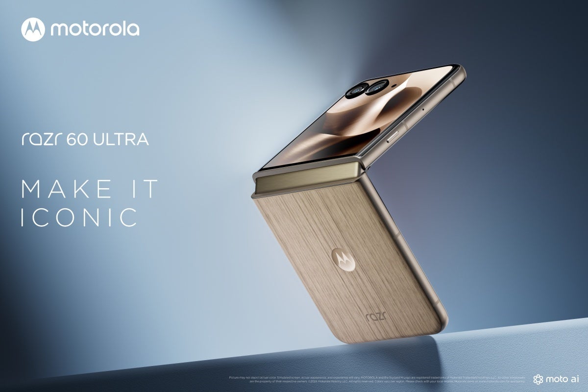 تصویر تبلیغاتی فوق العاده Motorola Razr 60