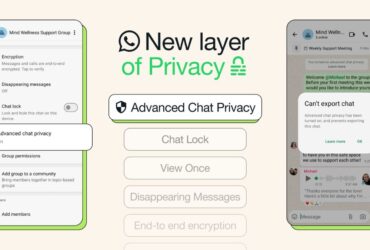 WhatsApp برای محدود کردن صادرات چت ، بارگیری رسانه ها و استفاده از هوش مصنوعی ، "حریم خصوصی چت پیشرفته" را شروع می کند