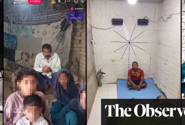 "سود از بدبختی": چگونه تیکتوک از کودک گدایی می کند تیکتوک