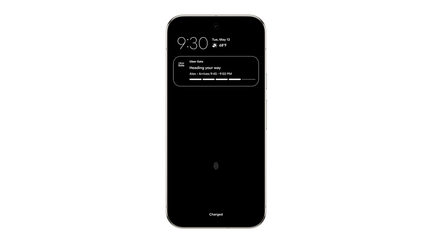 به روزرسانی های زنده در Android 16