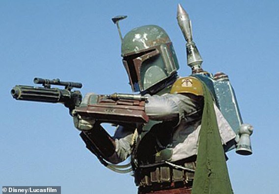 Bounty Hunter Boba Fett برای اولین بار در فیلم 1980 Star Wars: Episode V - The Empire Strikes Back ظاهر شد
