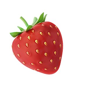 emoji توت فرنگی می تواند برای نمادی از روحیه معاشقه یا عاشقانه استفاده شود