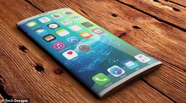 این تصویر مفهومی از Tech Designs تصور می کند که یک آیفون خمیده چگونه به نظر می رسد