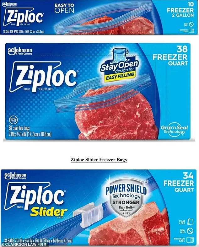 یک دادخواست کلاس در کالیفرنیا ، SC Johnson & Son Inc. ، سازنده Ziploc را به مصرف کنندگان گمراه کننده در مورد ایمنی کیسه ها و ظروف ایمن مایکروویو متهم می کند.
