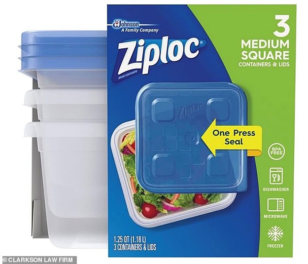 همچنین ادعا می کند که کیسه های Ziploc با عنوان