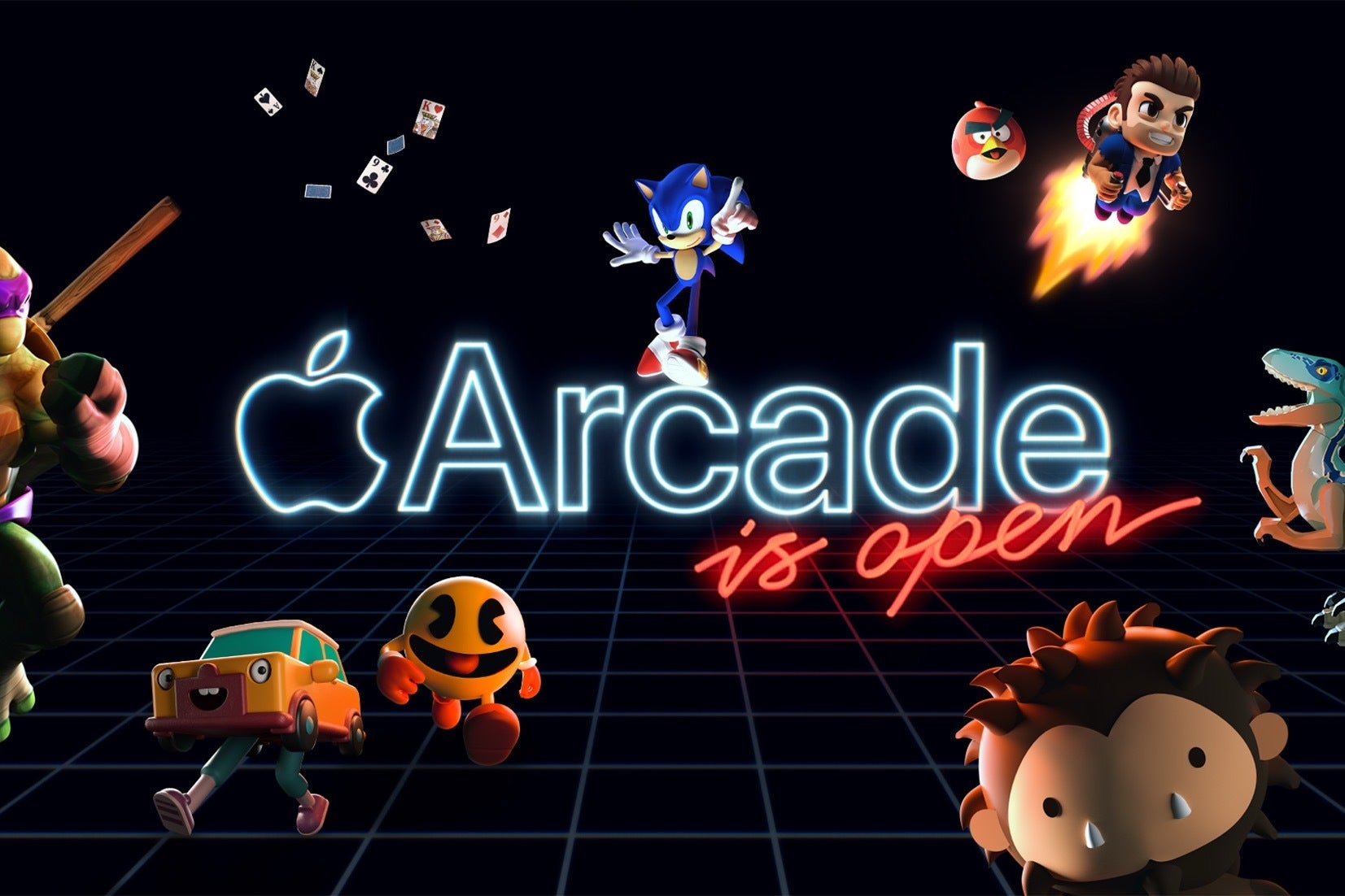 تصویر با آرم Apple Arcade