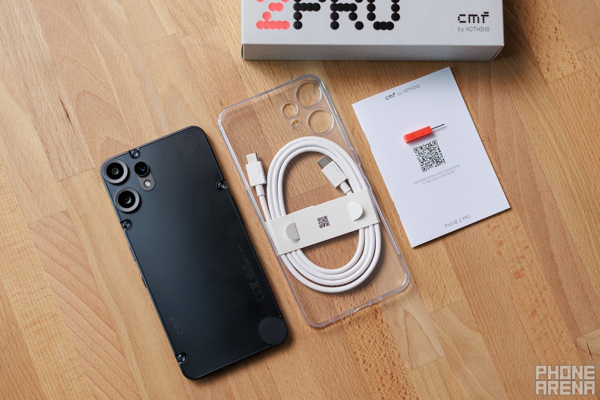 CMF Nothing Phone (2) جعبه حرفه ای و محتویات