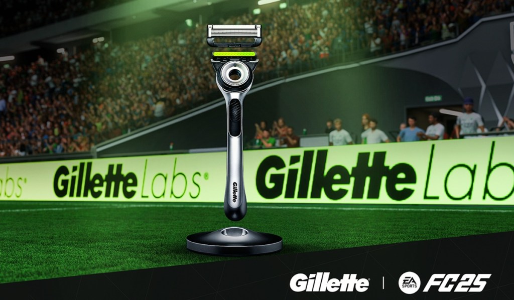 Gillette و EA Sports FC شریک در تبلیغات در بازی و بسته های تیم Ultimate Soccer