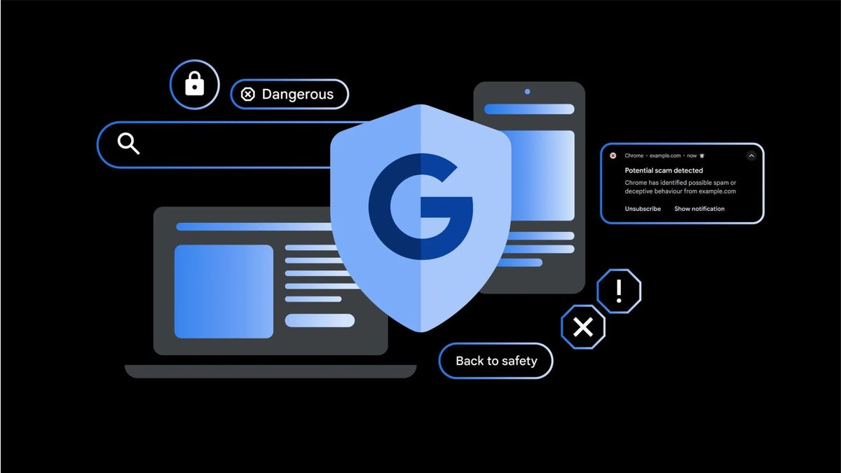Google فقط به Chrome و Android سلاح مخفی در برابر کلاهبرداری های آنلاین داد