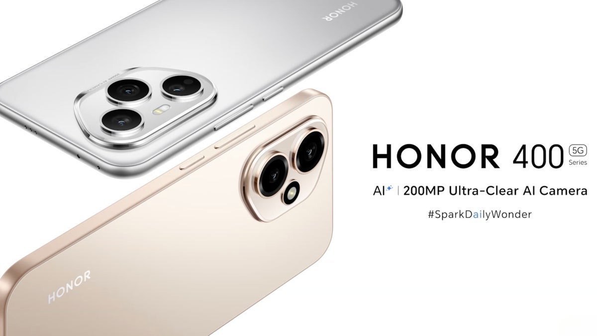 Honor 400 Series: شش سال پشتیبانی نرم افزار و یک جایزه اندرویدی برای صعود از آن