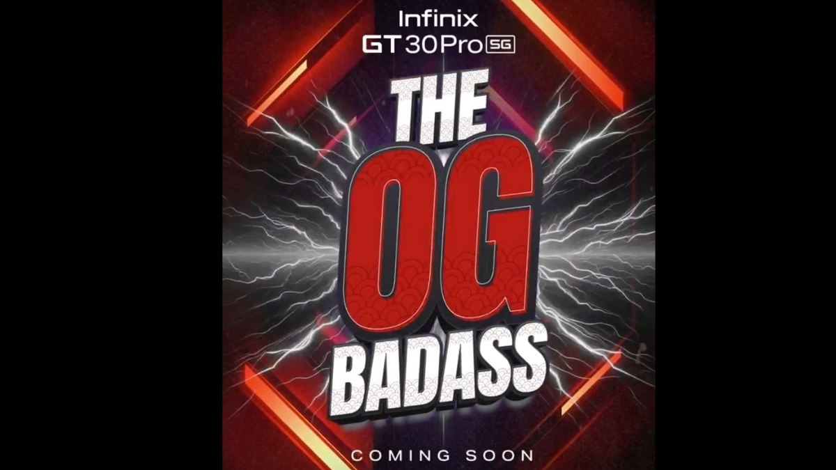 Infinix GT 30 Pro Launch رسماً در هند طعنه زد