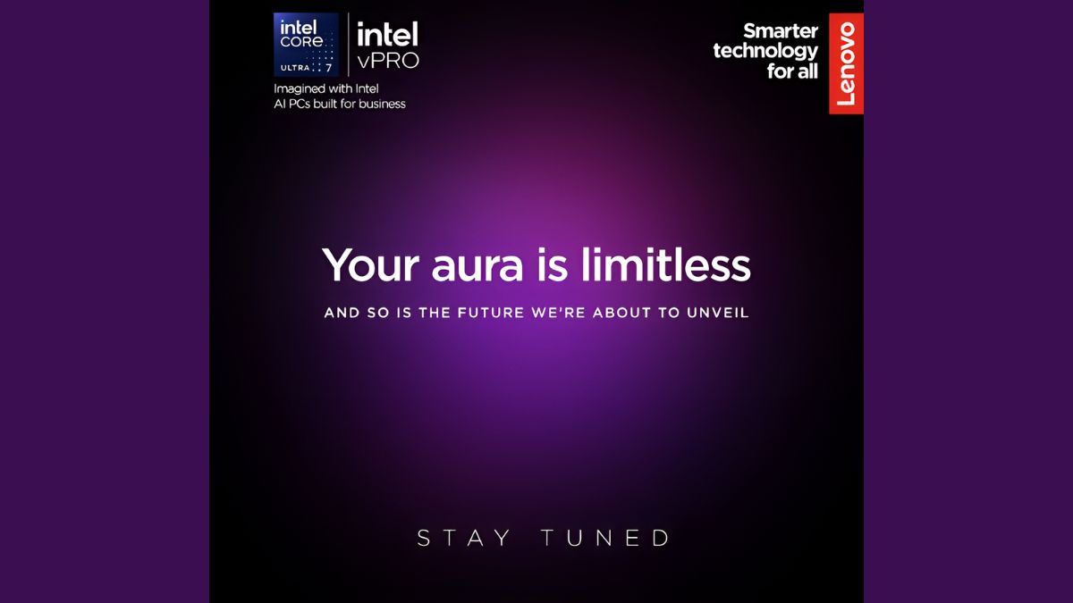 Lenovo هند رسماً ورود یک لپ تاپ جدید Aura Edition را اذیت می کند: به زودی رونمایی می کند