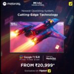 Motorola Envision X Qled Series با آخرین سیستم عامل Google 5.0 که هم اکنون برای فروش در هند در دسترس است