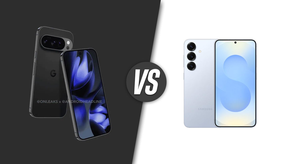 Pixel 10 Pro vs Galaxy S25: اختلافات مورد انتظار