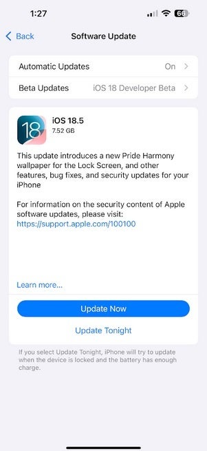 اپل نسخه نامزد انتشار iOS 18.5 را منتشر کرد.