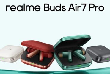 Realme Buds Air 7 Pro تأیید کرد که در تاریخ 27 مه ، در کنار سری Realme GT 7 آغاز شد