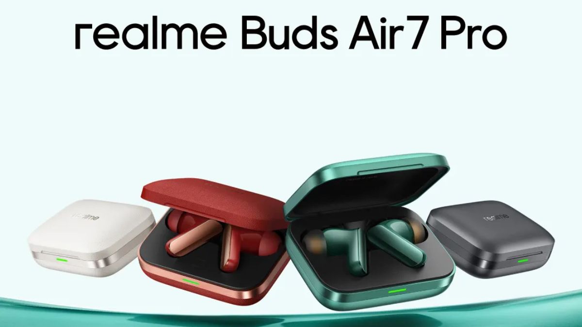 Realme Buds Air 7 Pro تأیید کرد که در تاریخ 27 مه ، در کنار سری Realme GT 7 آغاز شد