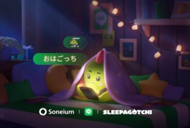 SleepaGotchi Lite از طریق برنامه Mini Line در Blockchain Soneium سونی راه اندازی می شود