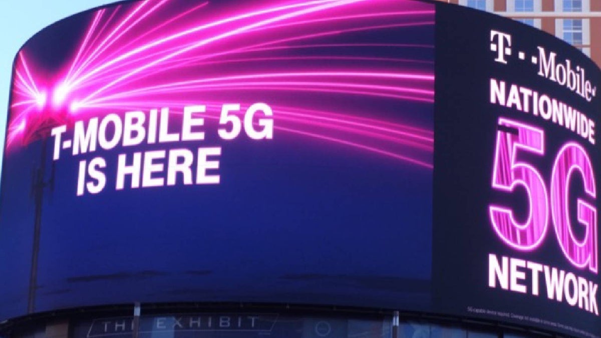 T-Mobile با استفاده از فناوری پیشرفته 5G به سرعت بالایی رکورد 550 مگابیت در ثانیه دست می یابد