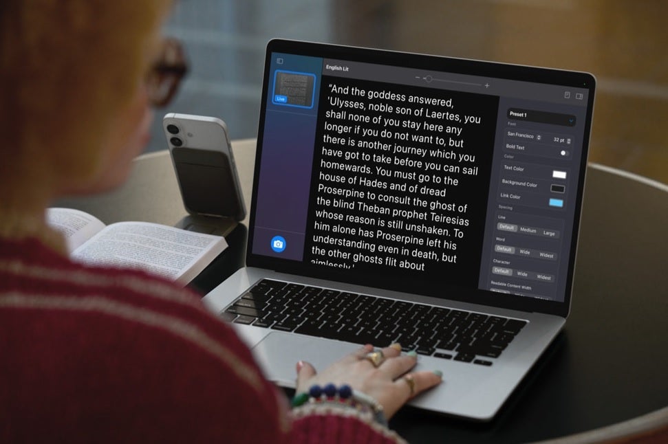 ذره بین برای Mac. | تصویر اعتباری -اپل - اپل از آیفون ، آیپد جدید ، ویژگی های دسترسی MAC برای iOS 19 خبر داد
