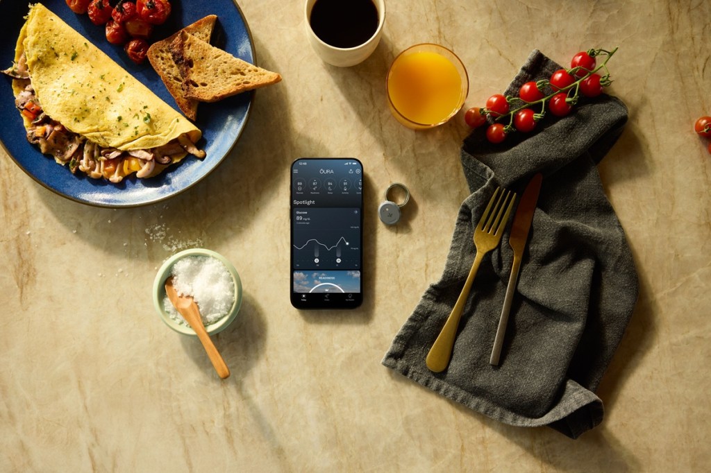 ōura ویژگی های وعده غذایی AI محور و ردیابی گلوکز را با Stelo توسط Dexcom اضافه می کند