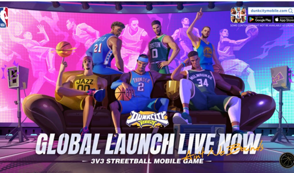 اولین سلسله Dunk City Netease Games با مجوز NBA آغاز می شود