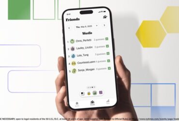 بازی های نیویورک تایمز برای جشن گرفتن برنده های روزانه ، تابلوی رهبری را راه اندازی می کند