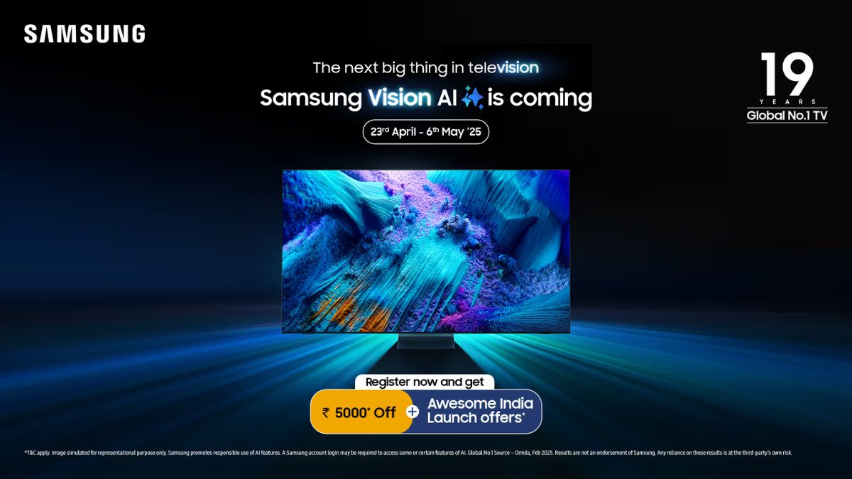 تلویزیون های پریمیوم سامسونگ 2025 با تاریخ راه اندازی Vision AI در هند اعلام کرد: 10 مدل از جمله Neo Qled 8K و Neo Qled 4K به زودی می آیند