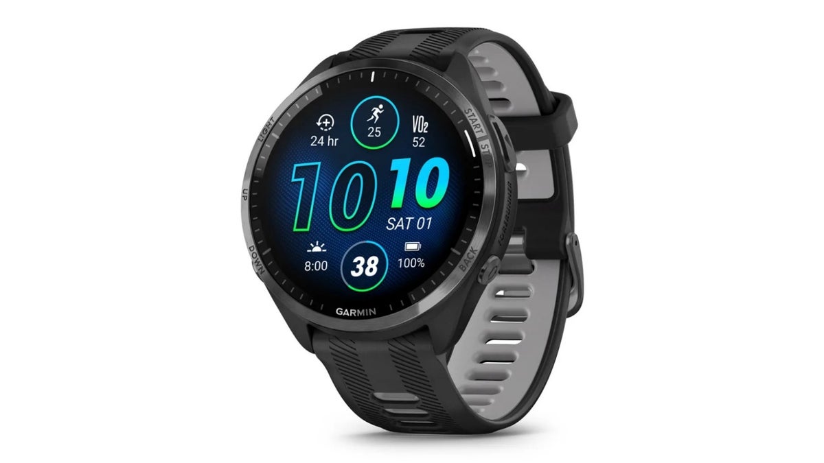 ساعت هوشمند بزرگ در حال اجرا Garmin با یک نام غافلگیرکننده و یک طرح آشنا نشت می کند