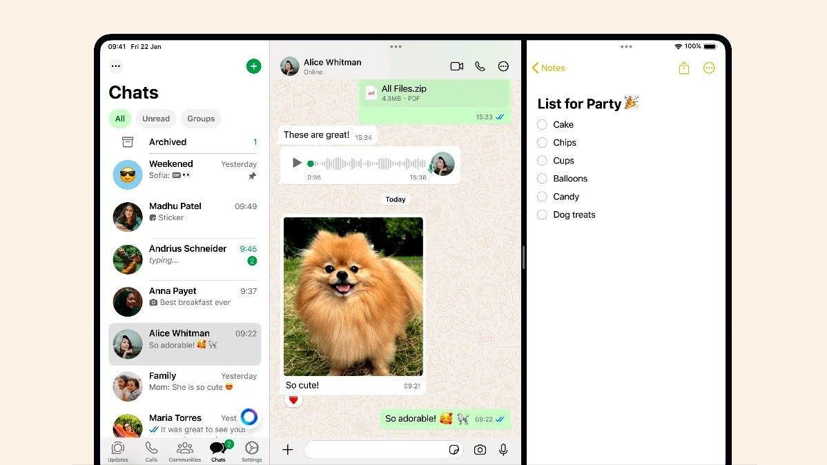 سرانجام متا به کاربران iPad تجربه پیام رسانی بهتر با یک برنامه بومی WhatsApp می دهد